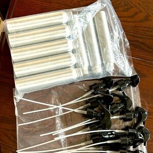 Lot of 12 aluminium spray bottle of 120 ml New